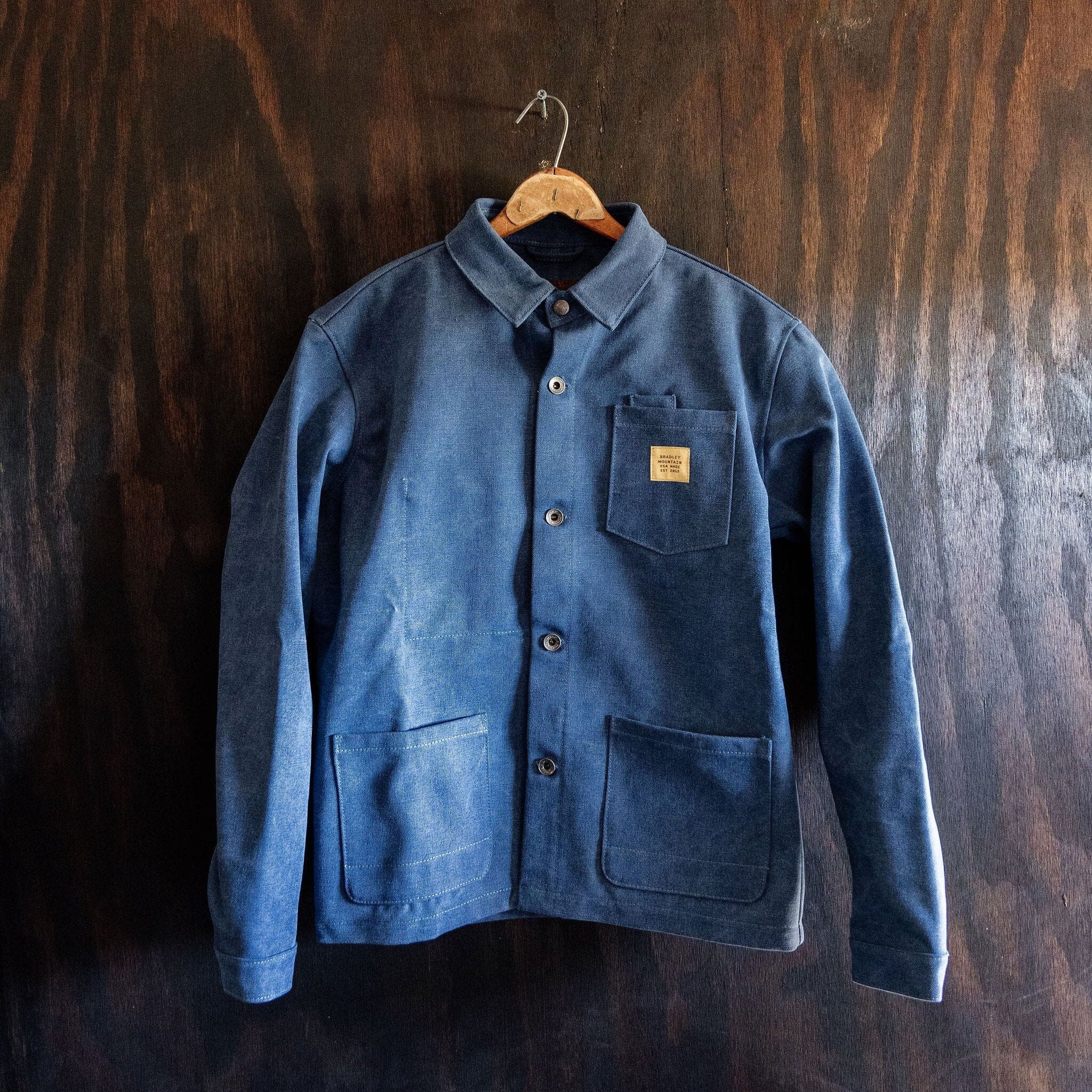 Edison Chore Coat - Stone Washed Indigo