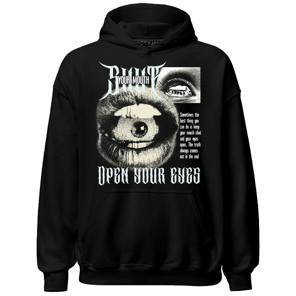 Pure Platinum 4s NastyJamz Hoodie Match Shut Your Mouth