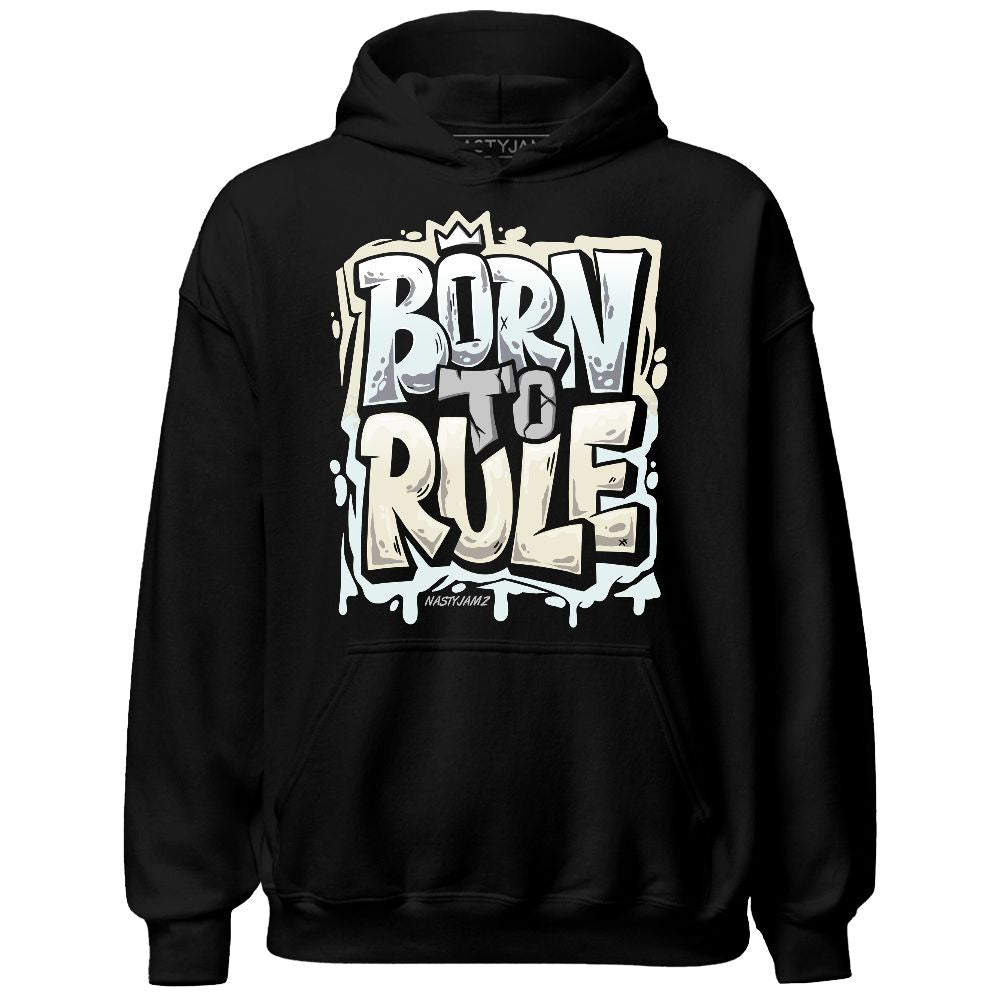 Pure Platinum 4s NastyJamz Hoodie Match Born To Rule