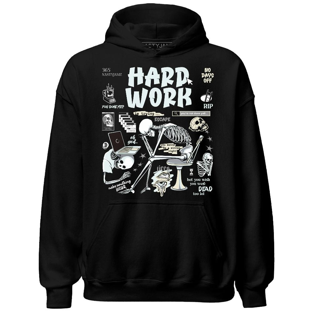 Pure Platinum 4s NastyJamz Hoodie Match Hard Work