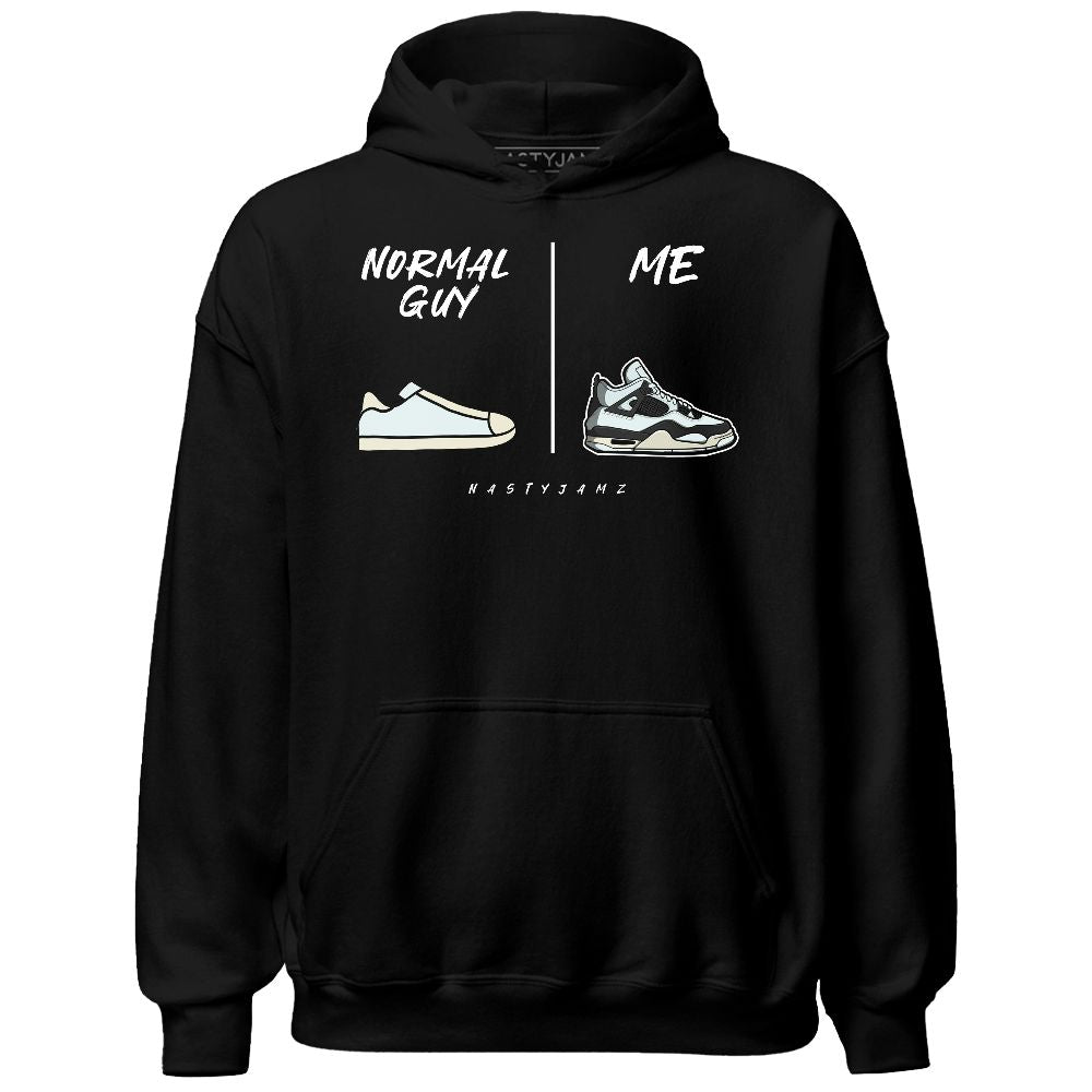 Pure Platinum 4s NastyJamz Hoodie Match Normal Guy Shoe