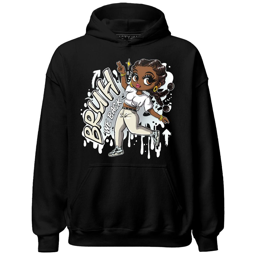 Pure Platinum 4s NastyJamz Hoodie Match Bruh We Back Girl