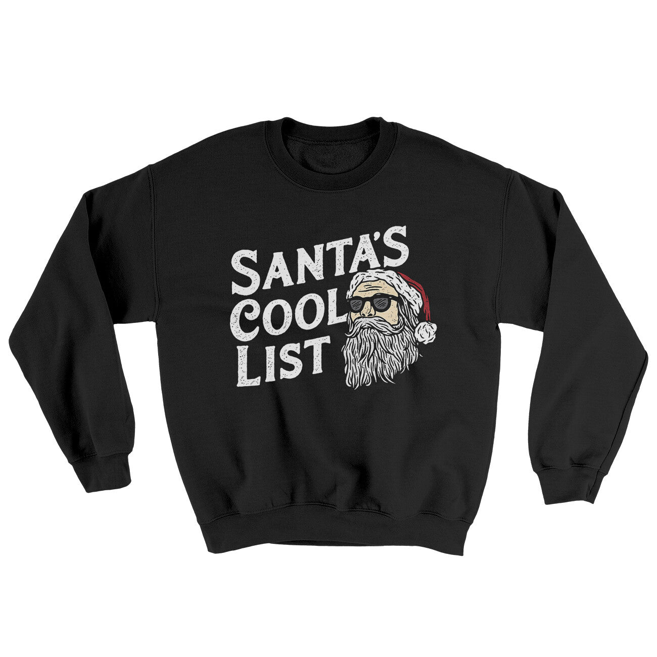 Santa’s Cool List Ugly Sweater