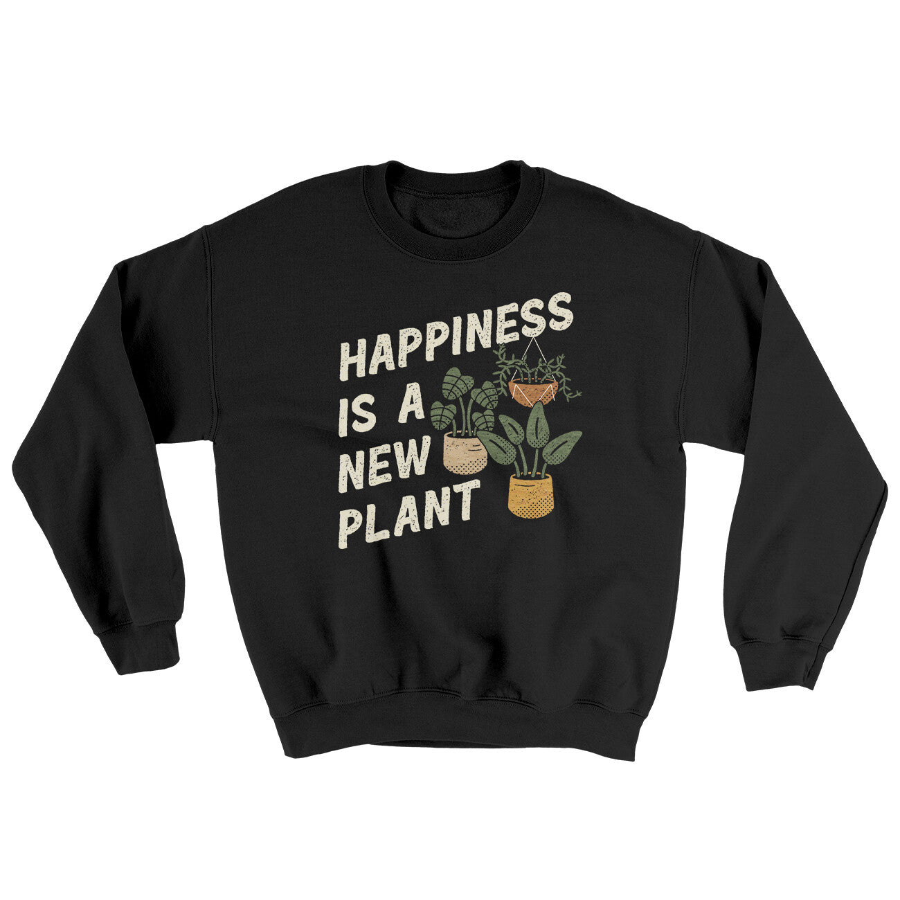 Happiness Is A New Plant Ugly Sweater