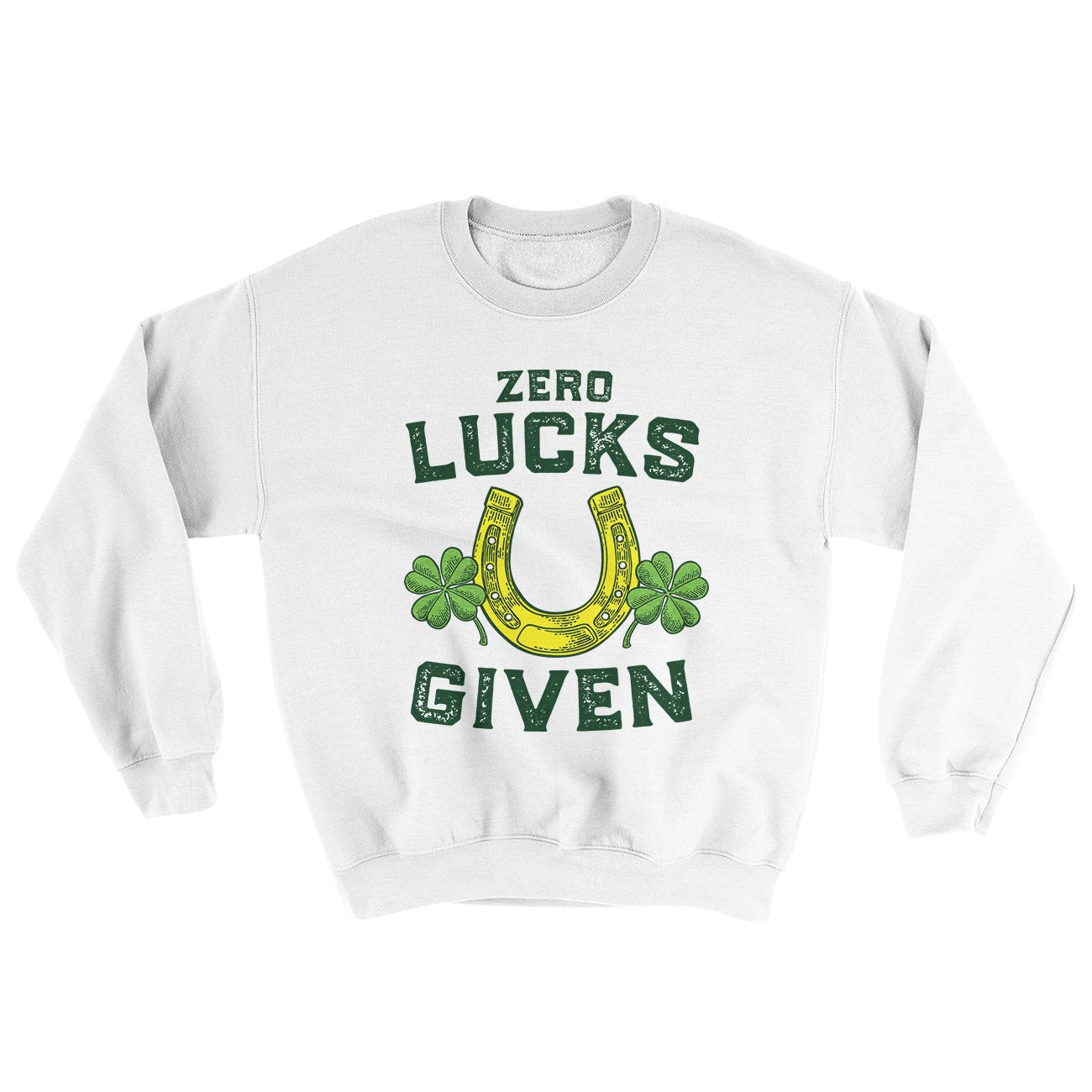 Zero Lucks Given Ugly Sweater