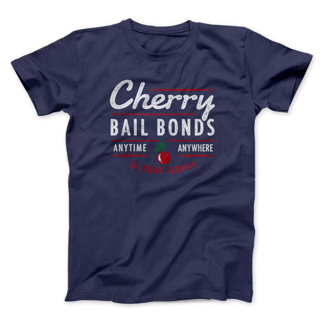 Cherry Bail Bonds Funny Movie Quote Unisex T-Shirt - Black Cotton Tee