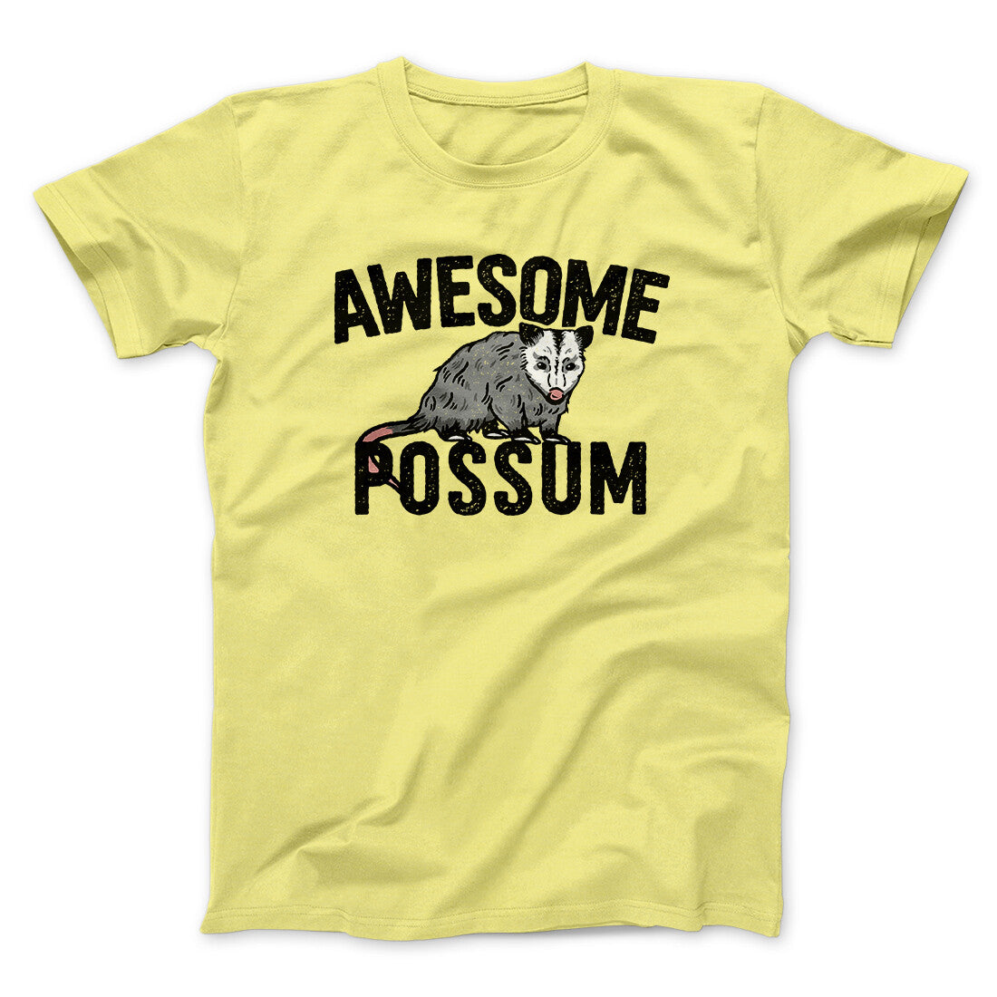 Funny Possum Unisex T-Shirt - Sometimes I Like to Fake My Own Death Graphic Tee
