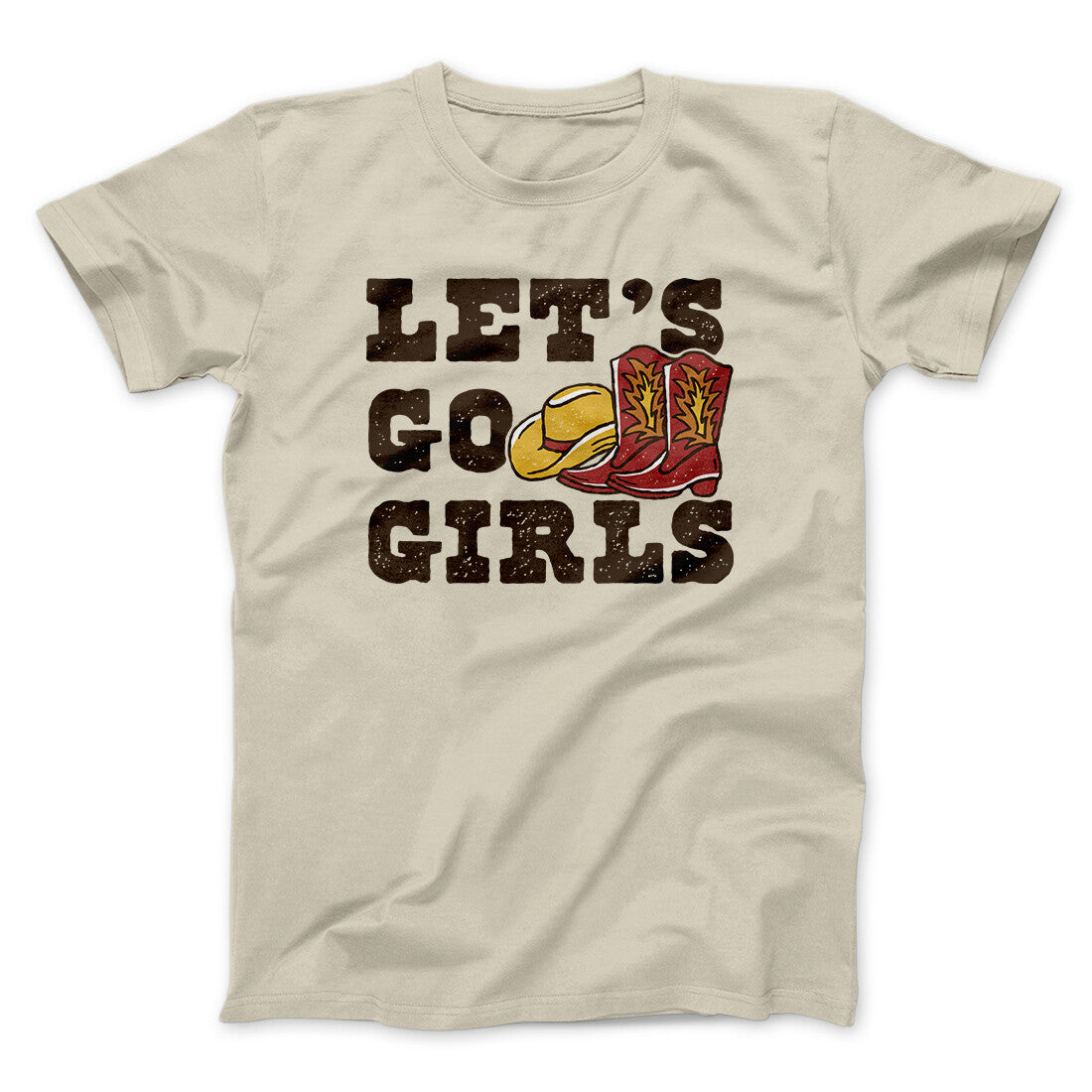 Lets Go Girls Unisex T-Shirt - White Girls Nashville Bachelorette Trip Graphic Tee