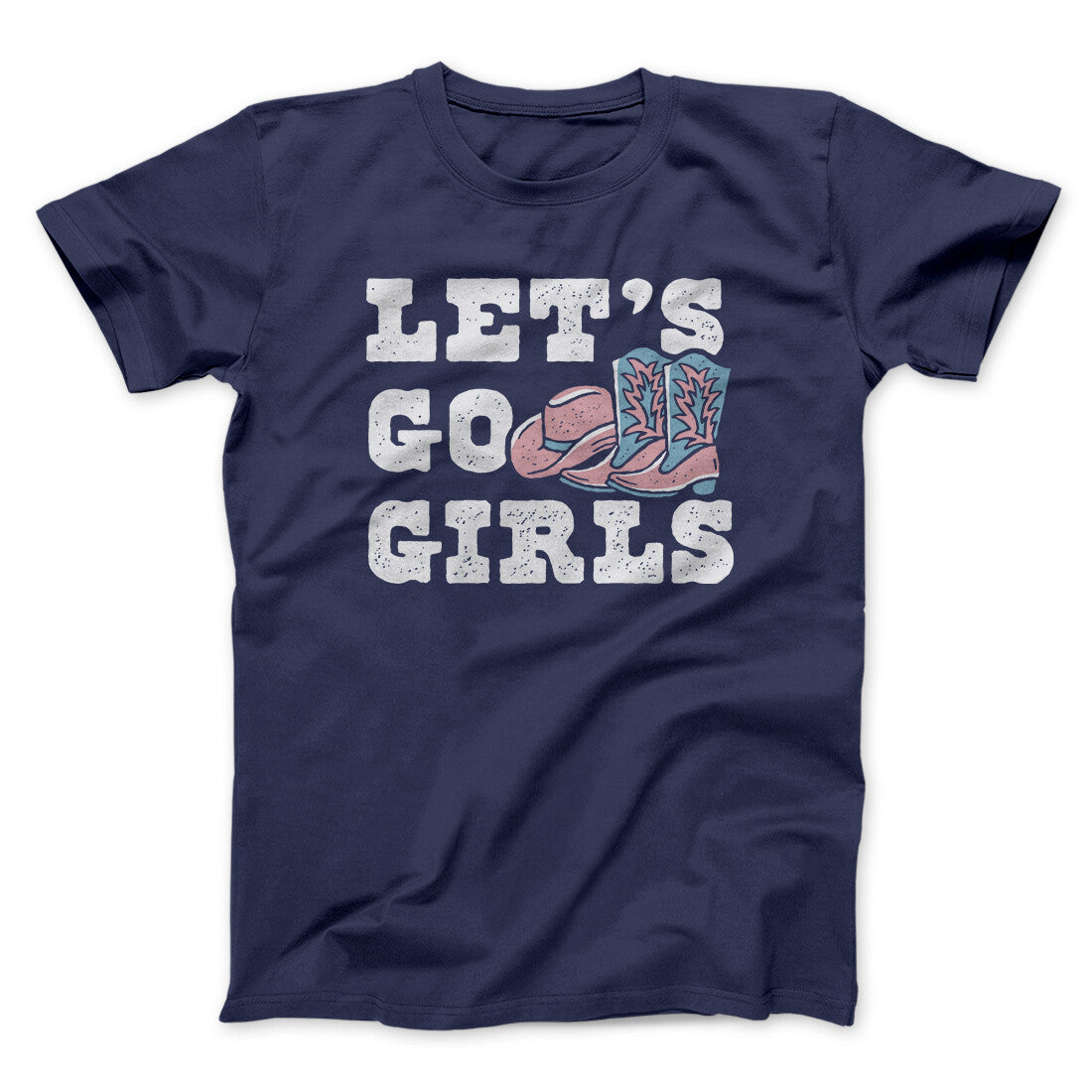 Lets Go Girls Unisex T-Shirt - White Girls Nashville Bachelorette Trip Graphic Tee