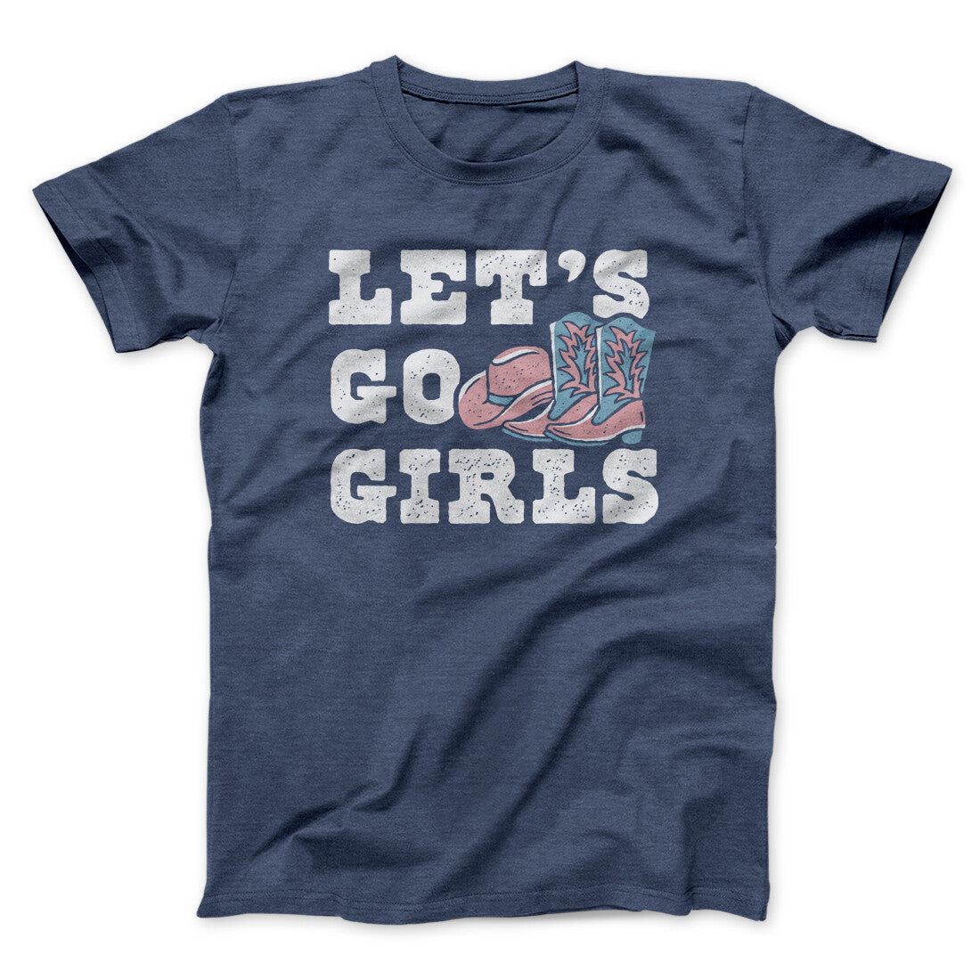 Lets Go Girls Unisex T-Shirt - White Girls Nashville Bachelorette Trip Graphic Tee