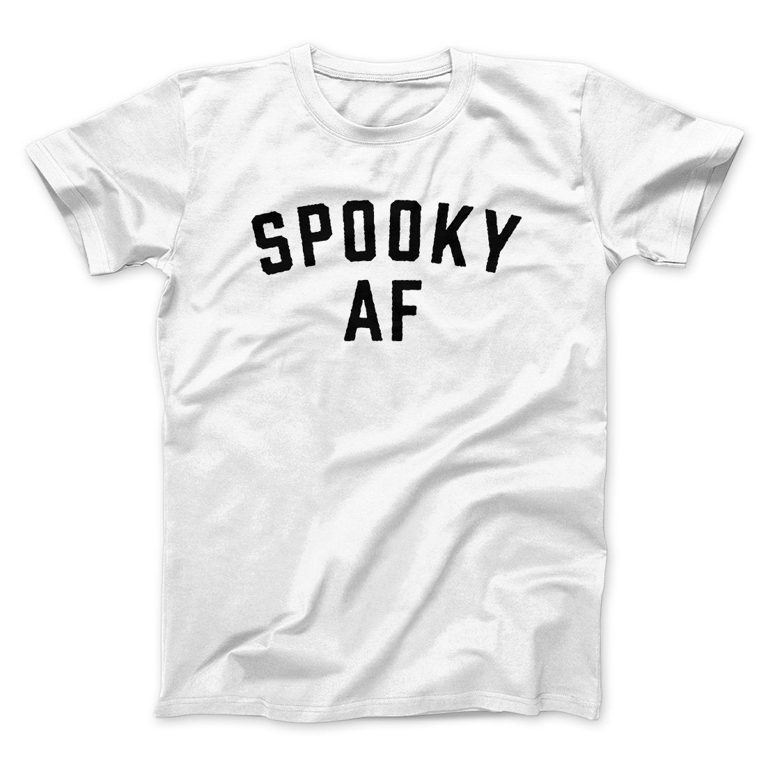 Spooky AF Unisex T-Shirt - Soft Combed Cotton Crew Neck Tee