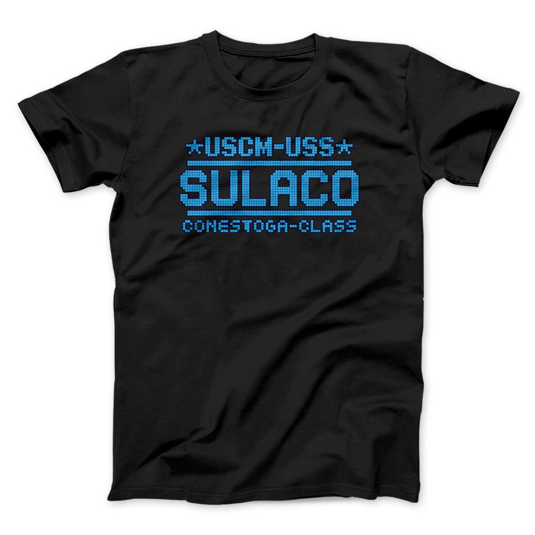 USS Sulaco Men Unisex T-Shirt Aliens Movie Graphic Print 100% Cotton Heather Blend